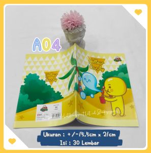 BUKU TULIS DODO 30 LEMBAR & 50 LEMBAR / BUKU TULIS FANCY / BUKU TULIS SEKOLAH / BUKU TULIS KARAKTER NOTEBOOK STUDENT STATIONERY / DOD73191529