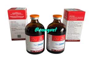 Vime Canlamin 100ml - Bổ Sung Canxi Vitamin B12 chống mất máu co giật bại liệt sau khi sinh cho gia súc gia cầm và chó mèo chim cảnh