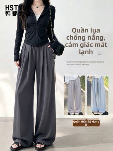 HSTYLE | Quần Lụa Băng Thanh Thoáng Bảo Vệ Mát Mẻ Chống Muỗi