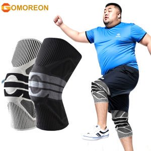 1PCS Plus Size Knee Brace for Men Women Knee Support with Side Stabilizers & Patella Gel Pad Knee Compression Sleeve