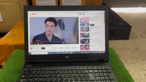 โน๊ตบุ๊ค NEC23 TX CPU Core i5 Gen6 RAM4-8Gb SSD128GB จอ15.6นิ้ว คีย์บอดแยกตัวเลข สภาพ 95%