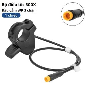 Xe Điện Đa Năng Tay Ga 300X Tay Ga Phải/Trái Cho Xe Đạp Điện 24V-72V Tương Thích Với 36V 48V