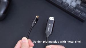 [SG] Mcdodo Type C to HDMI Cable 4K/60fps Ultra HD | 2 Meter | Compatible with Mobile Phone Laptop Tablet Projector PS4 TV Monitor