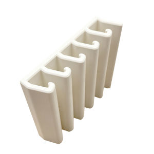 Kitchen Food Container Lid Holder Cabinet Space Saving Organizer Rack Plastic Shelf Hanger Bracket Wall Multi-Slot Sturdy Hook
