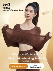 Miiow | Ultra Thin Invisible Thermal Base Layer Long Sleeve Womens T-shirt
