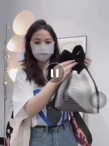 Tas Tangan Wanita Tas Belanja Rajut Fashion Korean Tote Bag Kain rajut tebal