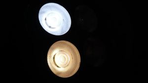 LED COB Audience Light 4 Eyes Flood Lighting 4*50W Blind Light DMX Stage Lighting for Performance Concert Disco Bar