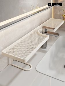 WUBUWEI | Freestanding Drill-free Bathroom Storage Shelf