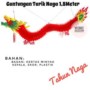 Gantungan Tarik Naga/ Hiasan Imlek tahun China
