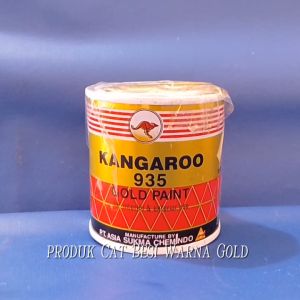 CAT BESI WARNA GOLD BRON MAS KANGAROO GOLD ENAMEL PAINT