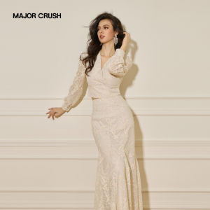 Elegant Luxurious Lace French Vintage Dress