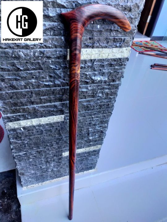 tongkat jalan kesehatan kayu sonokeling original E187