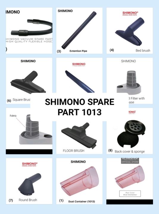 SHIMONO VACUUM SVC1013 SPARE PART Lazada