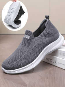 Beijing Mens Casual Sports Shoes Anti-slip Soft Bottom Breathable Comfortable Walking Shoes for Middle-aged And Elderly