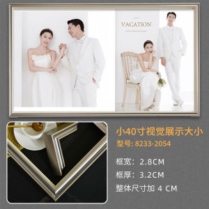 Wedding Photo Photo Frame Enlarged Wall-Mounted Customized Wash Photo Frame Family Portrait Wedding Photo Printed Crystal Photo