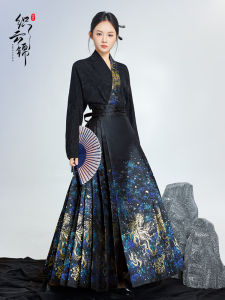 Áo Sơ Mi Nữ Phong Cách Trung Hoa Mới Áo Thun Hanfu Váy Mặt Ngựa Phong Cách Truyền Thống Trung Hoa Áo Sơ Mi Cải Tiến Trang Phục Hanfu