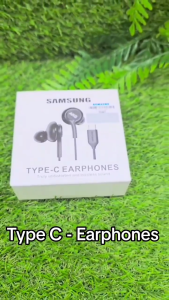Type-C Earphones with Mic 🎧 Deep Bass | For Galaxy S24/S25 Ultra Pixel 8 Xiaomi 14 USB-C Android Phones