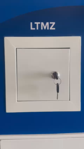 Cửa kỹ thuật có KHÓA Thép sơn tĩnh điện + cổ âm tường Era ( gắn tường) - LTMZ - Hàng nhập khẩu