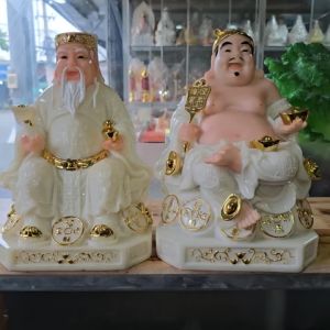 Tượng Thần Tài Thổ Địa Cao 30cm Mẫu Đế Vuông