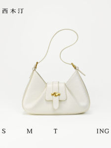 Stylish Versatile Small French Bread Bag Underarm Single Shoulder Crossbody Bag for Women Fashionable Commuter Handbag