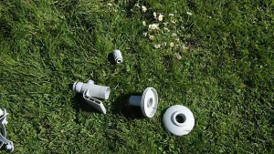 【1 Year Warranty】Original INTEX 26604 (220-240V) Filter Pump Purifier Circulating Water Tools For swimming pools Large / Include Filter Element 530 Gal./Hr