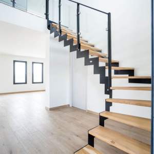 Trap Tangga Kayu Jati 85x25x30 CM