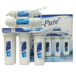 UNI PURE เครื่องกรองน้ำ 5 ขั้นตอน (Blue) ติดตั้งง่าย อุปกรณ์ติดตั้งครบชุด Water Filter คุณภาพดี ราคาประหยัด จัดส่งฟรี (รับประกัน 1ปี)