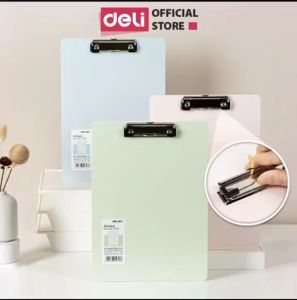 Bìa trình ký nhựa A4 Deli đơnBìa kẹp nhựa giấy tài liệukẹp hồ sơ A4 một mặtmàu pastel học sinh văn phòng-- Bìa Kẹp Nhựa Chất Lượng Cao - Lazada