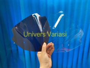 WINDSHIELD CB150 R NEW VISOR / MIKA KACA ANGIN DEPAN HONDA CB 150 LED CB150R  NCB150 NCB 150R NCB150 R Visor Batok Atas CB150R ALL new ledTransparan CB 150 R NEW MIKA AKRILIK ACRILIC TEBAL 2MM ORIGINAL MODEL APEL WINSIL HONDA PISOR FISOR SONIC PNP PNP