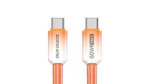 Cáp Sạc Nhanh Dux Ducis WLCM USB-C to C 60W / USB-C to L (iP) 27W Dây Bện Nylon 480Mbps Chống Gập Bền Bỉ
