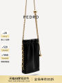 Mini Chain Strap Soft Evening Bag Crossbody Phone Bag for Women PEDRO PW4-95940005 Fashionable Compact Square Shape Handbag. 
