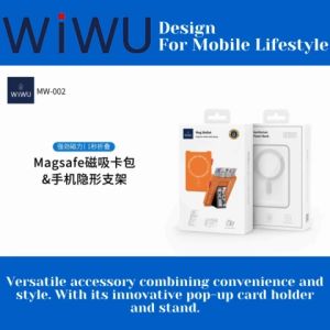 Wiwu MW-002 Mag Wallet Pop-up Card Holder Stylish Design and Superior Functionality