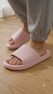Dòng Dép EVA Chất Lượng Cao – Dép EVA Quai Ngang Mềm Nhẹ Êm Chân Rất Phù Hợp Trong Nhà Văn Phòng Khách Sạn Homestay.
