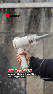 GM Bear Mini Wireless Vacuum Cleaner 2115 - Alat Pembersih Tungau dan Penyedot Debu Wireless