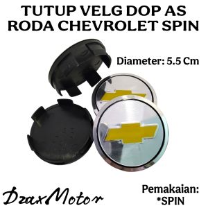 TUTUP VELG DOP AS RODA CHEVROLET SPIN DIAMETER 5.5 CM