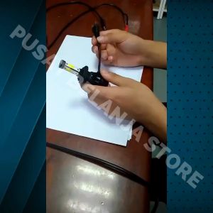 TaffLED X7 Lampu Depan Utama Mobil super terang led H4 COB Headlight Cool White 2 PCS 75818 4CN