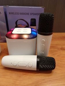 wireless karaoke speaker 3.5mm aux TF card playback Bluetooth