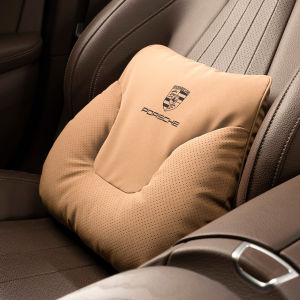 TUSHUGUANG | Porsche Compatible Leather and Suede Seat Backrest for Cayenne Macan Panamera and 718