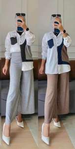 Setelan Rajut Muslim kode110