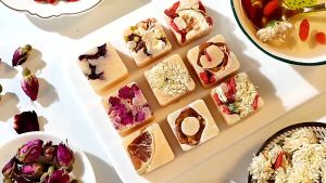 Fasimiyu Tea Bag Honey กากน้ำตาล ชาดอกไม้ ก้อนน้ำผึ้ง ชาดอกไม้น้ำผึ้งก้อนน้ำตาล 500g ชาออแกนิค ชามุนไพร ชาสุขภาพ ชงได้ทั้งน้ำเย็นและน้ำร้อน