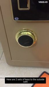 Két sắt điện tử cao cấp Smart Home chống cháy bảo mật cao chống va đập mạnh kích thước 45*38*32 cm