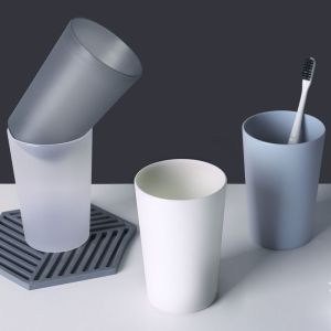 Cốc Đựng Nước Súc Miệng Bằng Nhựa Mờ Đơn Giản Dùng Tại Nhà Cốc Đựng Nước Dùng Để Đánh Răng Và Uống Nước Cho Cặp Đôi