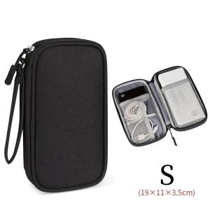 Large Size Travel Cable Organizer Bag Storage Pouch Carry Case Portable Waterproof Storage Bags for Cable Cord and Electronics