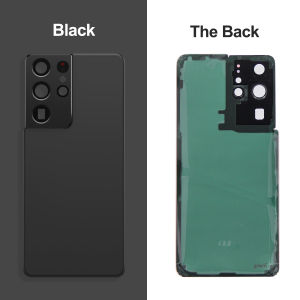 For Samsung S21 Ultra SM-G998B/SM-G998U Battery Back Cover Housing Panel with Camera Lens Compatible with Samsung S21 Ultra
