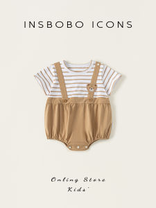 insbobo | Summer Newborn Baby Jumpsuit One-Piece Outfit