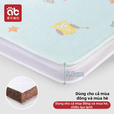 AIBEIDILA | Nệm Cao Su Dừa Lớp A Cho Trẻ Sơ Sinh