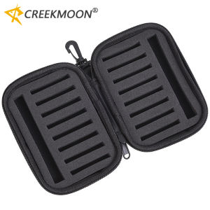 Portable Fly Fishing Lure Spinner Spoon Bait Organizer Foam Storage Box Fish Flies Hook EVA Case Bait Container Bag 16*11*5cm