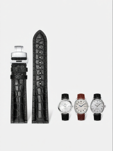 JEAYOU | Genuine American Alligator Leather Watch Band