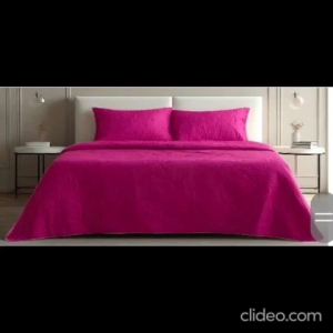 3 PCS COMFORTER SET 7 SOLID DESIGNS