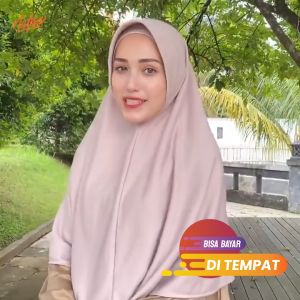 Nafisa ASHA PREMIUM | Hijab Instan Bergo Pet Antem | Jilbab Instan Kaos Premium Lebih Lembut